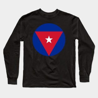 Cuba Air Force Roundel Long Sleeve T-Shirt